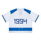 Unisex Raglan Sleeve Mesh Boxy T-Shirt