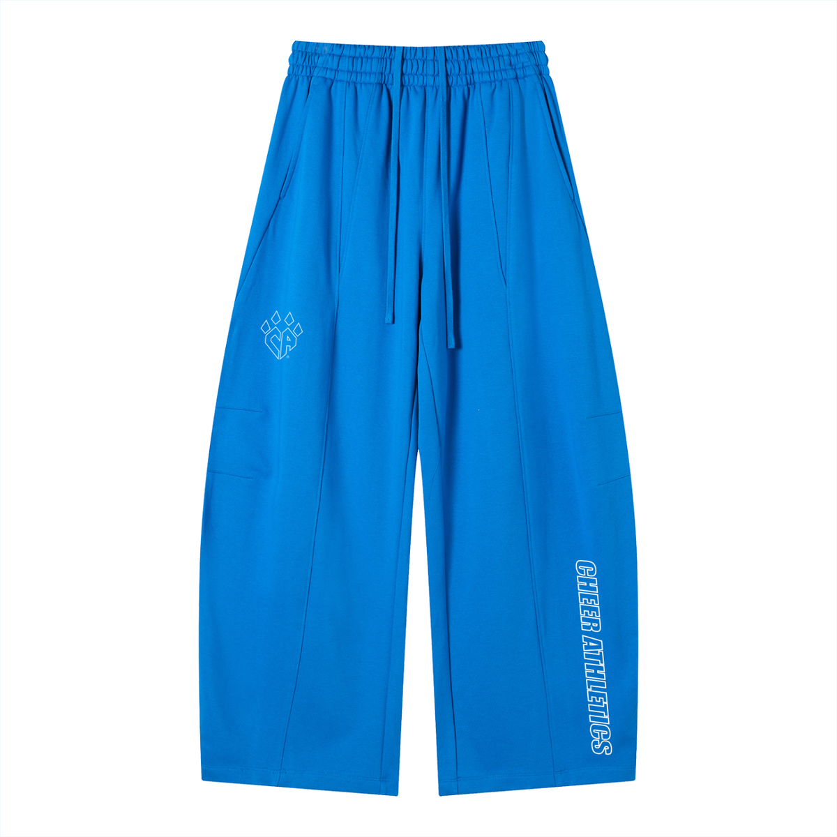 Heavyweight Wide Leg Panel Sweatpants