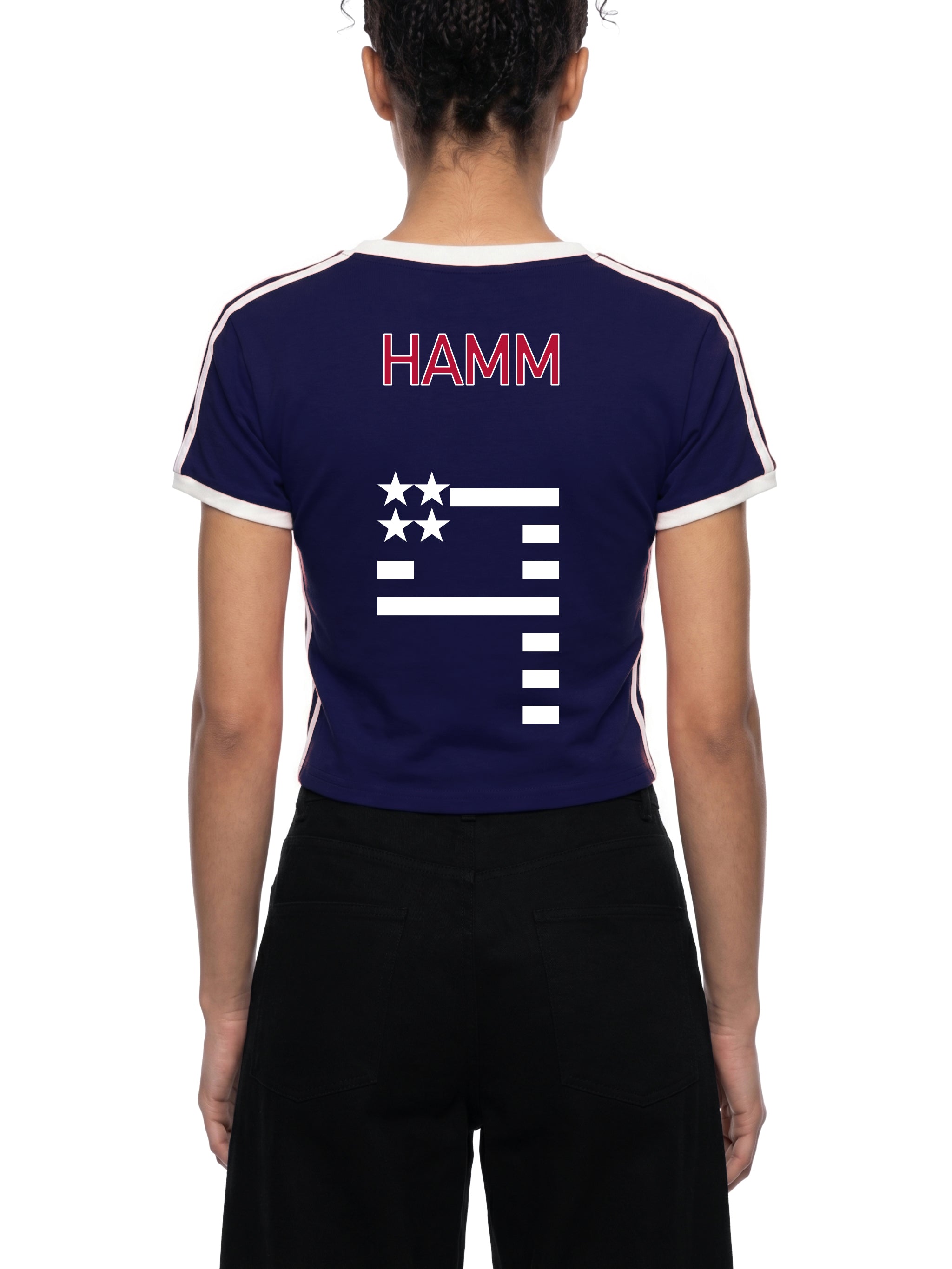 WC 2026 CROPPED JERSEY TEE - WOMENS 'USA' image 5