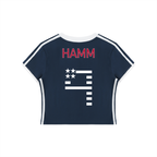 WC 2026 CROPPED JERSEY TEE - WOMENS 'USA' image 1