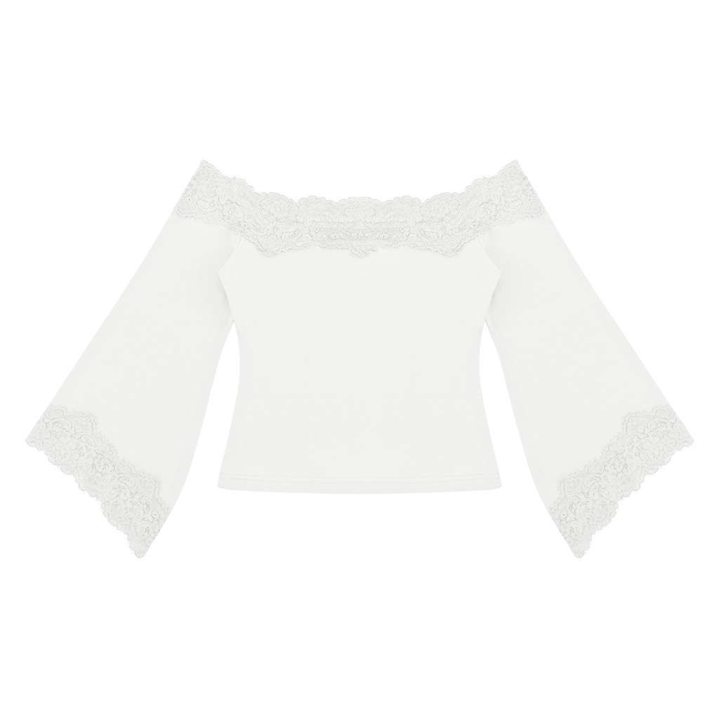 TWO TRIM BLOUSE