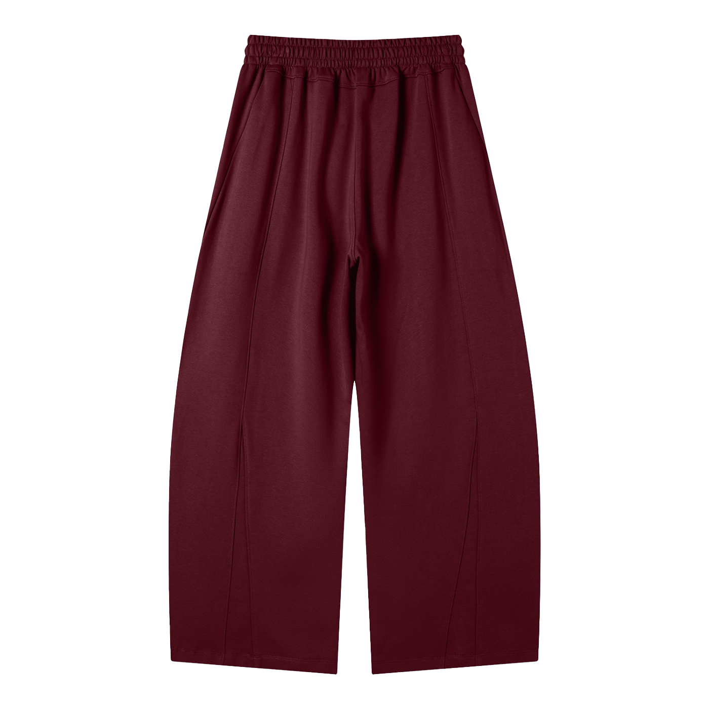 AWARENESS COTTON PANTS 'OX BLOOD' image 1