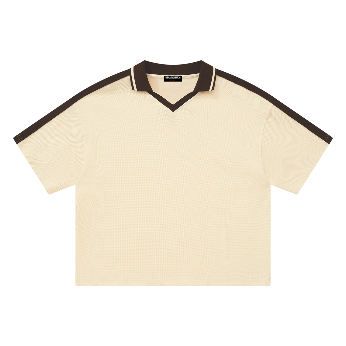 Unisex Color Block Polo Shirt