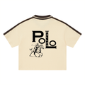 Unisex Color Block Polo Shirt