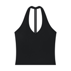 Women’s Halter V-Neck Yoga Tank Top