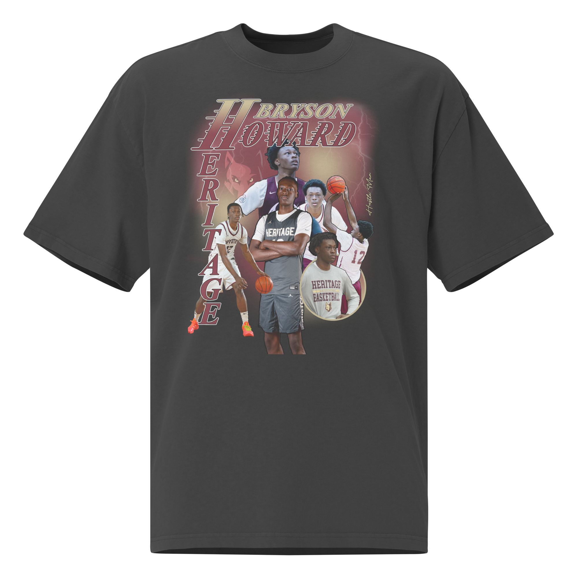 Bryson Howard "Hustle Man" PREMIUM TEE image 0