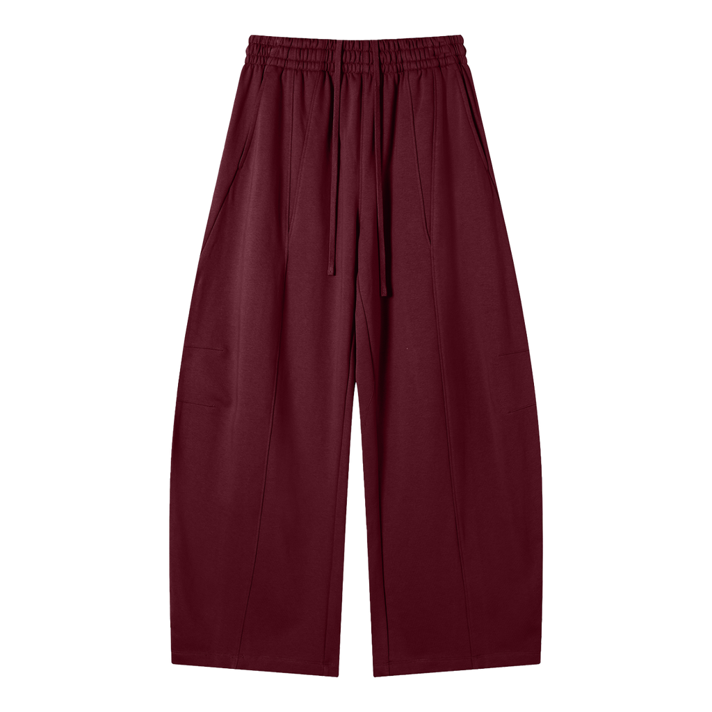 AWARENESS COTTON PANTS 'OX BLOOD' image 0