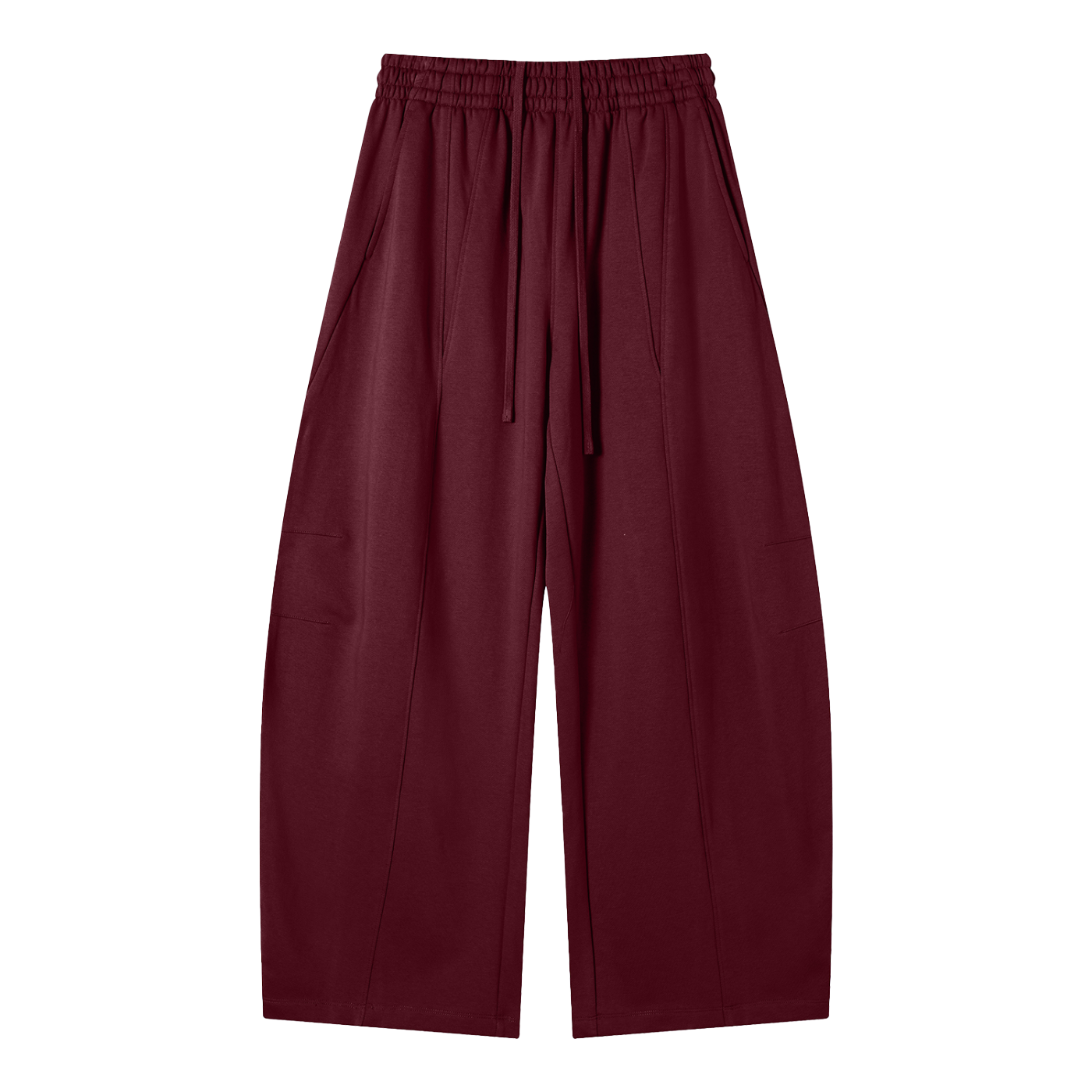 AWARENESS COTTON PANTS 'OX BLOOD' image 0