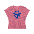 Women’s Leopard Print Crop T-Shirt
