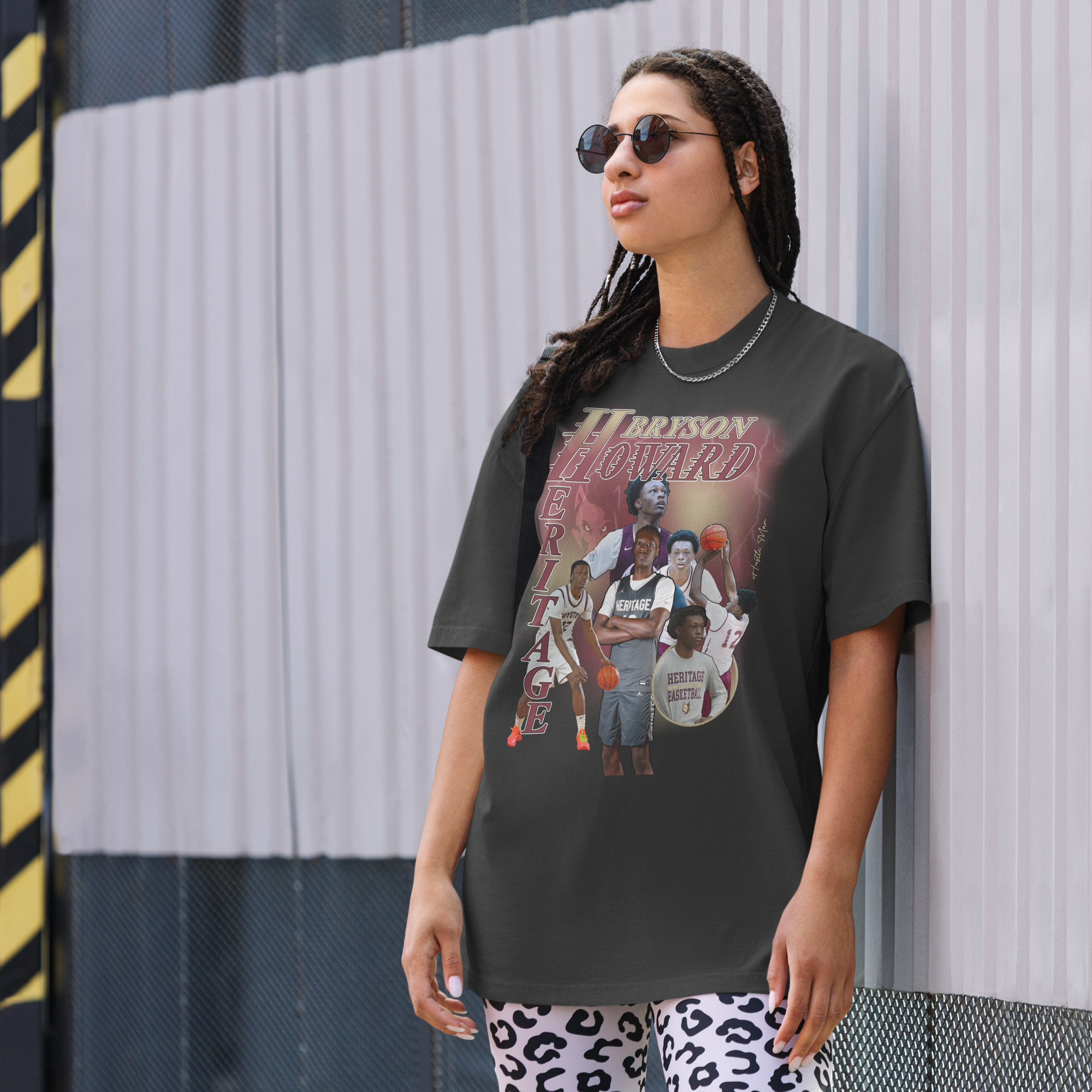 Bryson Howard "Hustle Man" PREMIUM TEE image 5