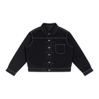OBSIDIAN RAW DENIM JACKET ‘SET’