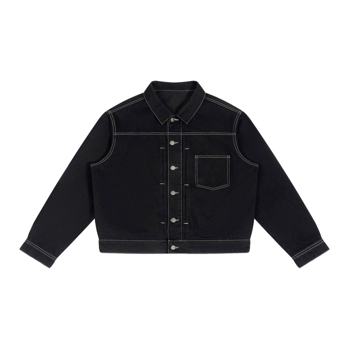 OBSIDIAN RAW DENIM JACKET ‘SET’