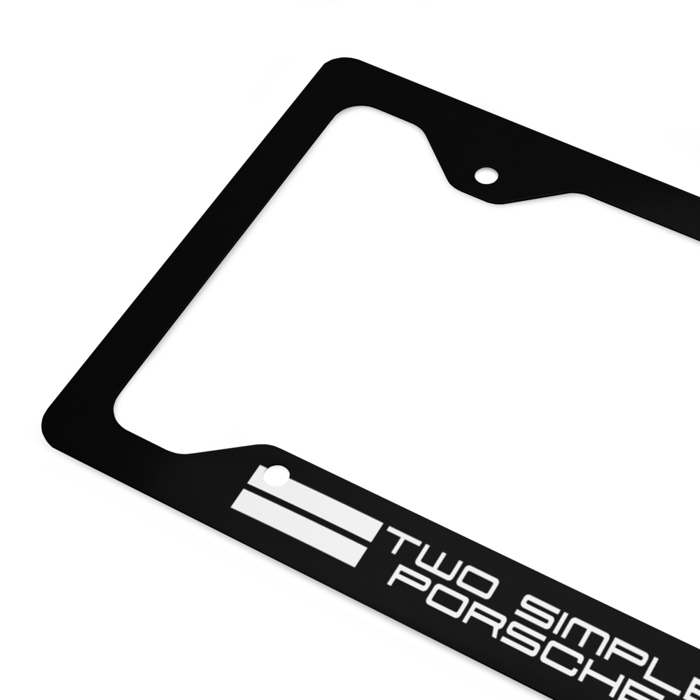 P - Metal license Plate Frame image 1