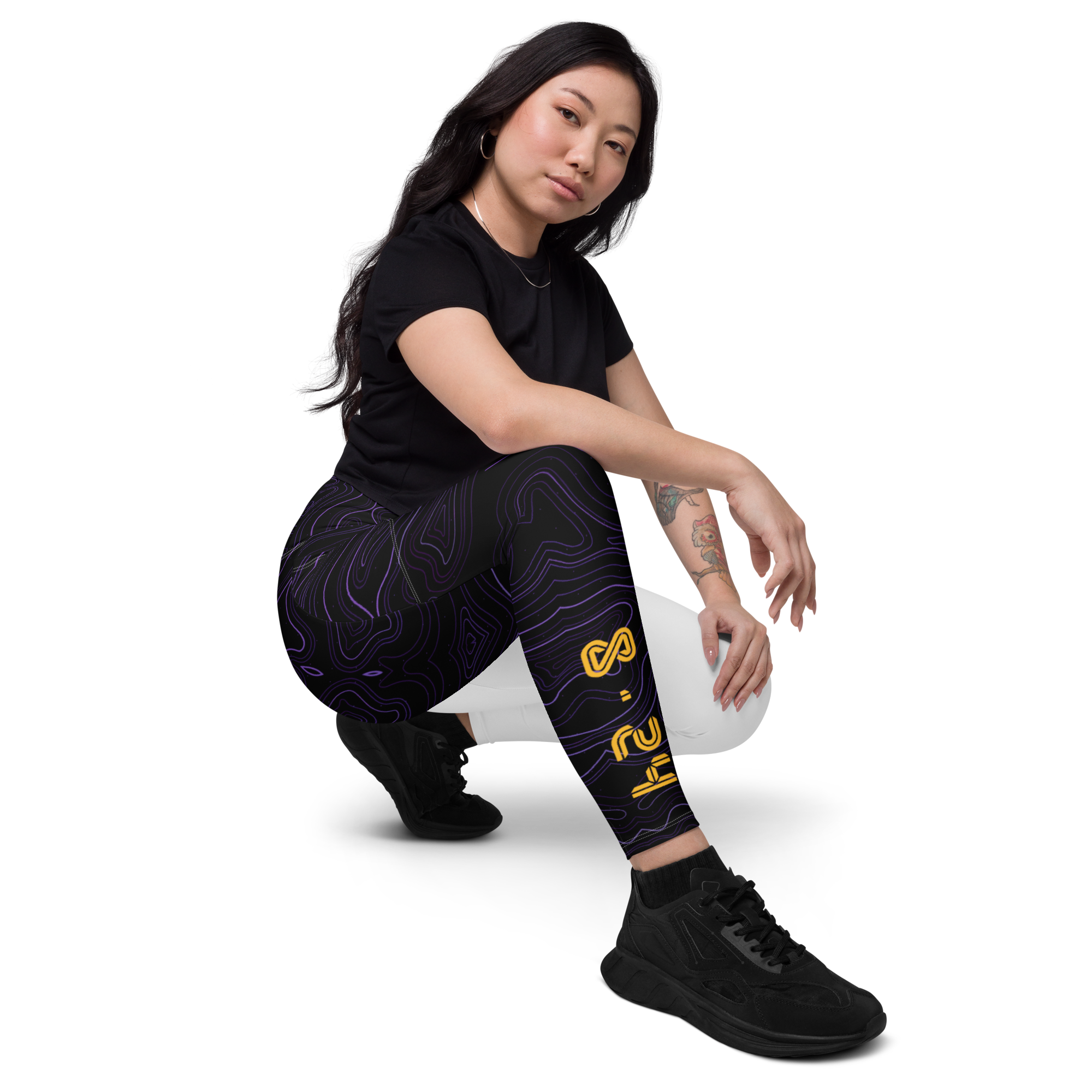 MOMMA MENTALITY CROSSOVER LEGGINS image 4