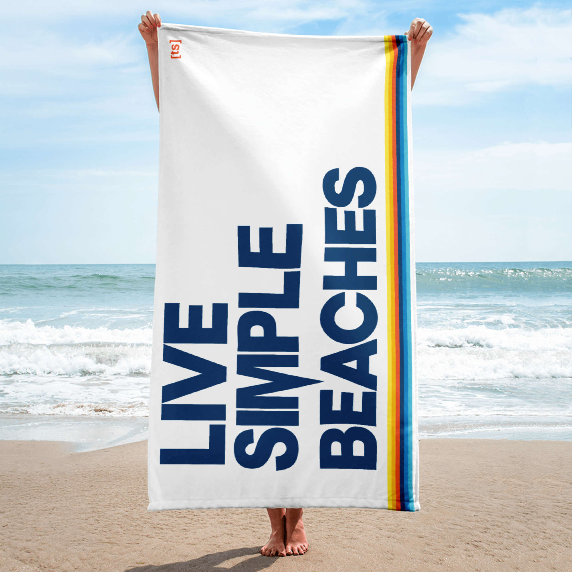 TWO SWIM BEACH TOWEL image 3