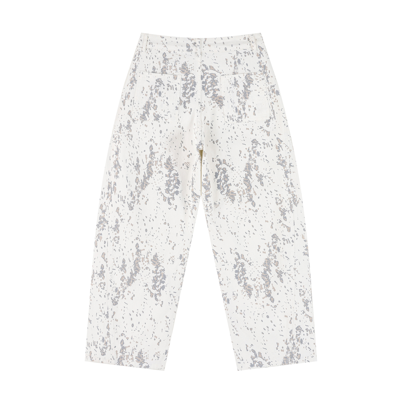 SPLATTER BARREL JEANS 'WOMENS'
