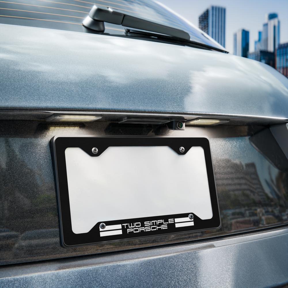 P - Metal license Plate Frame image 3