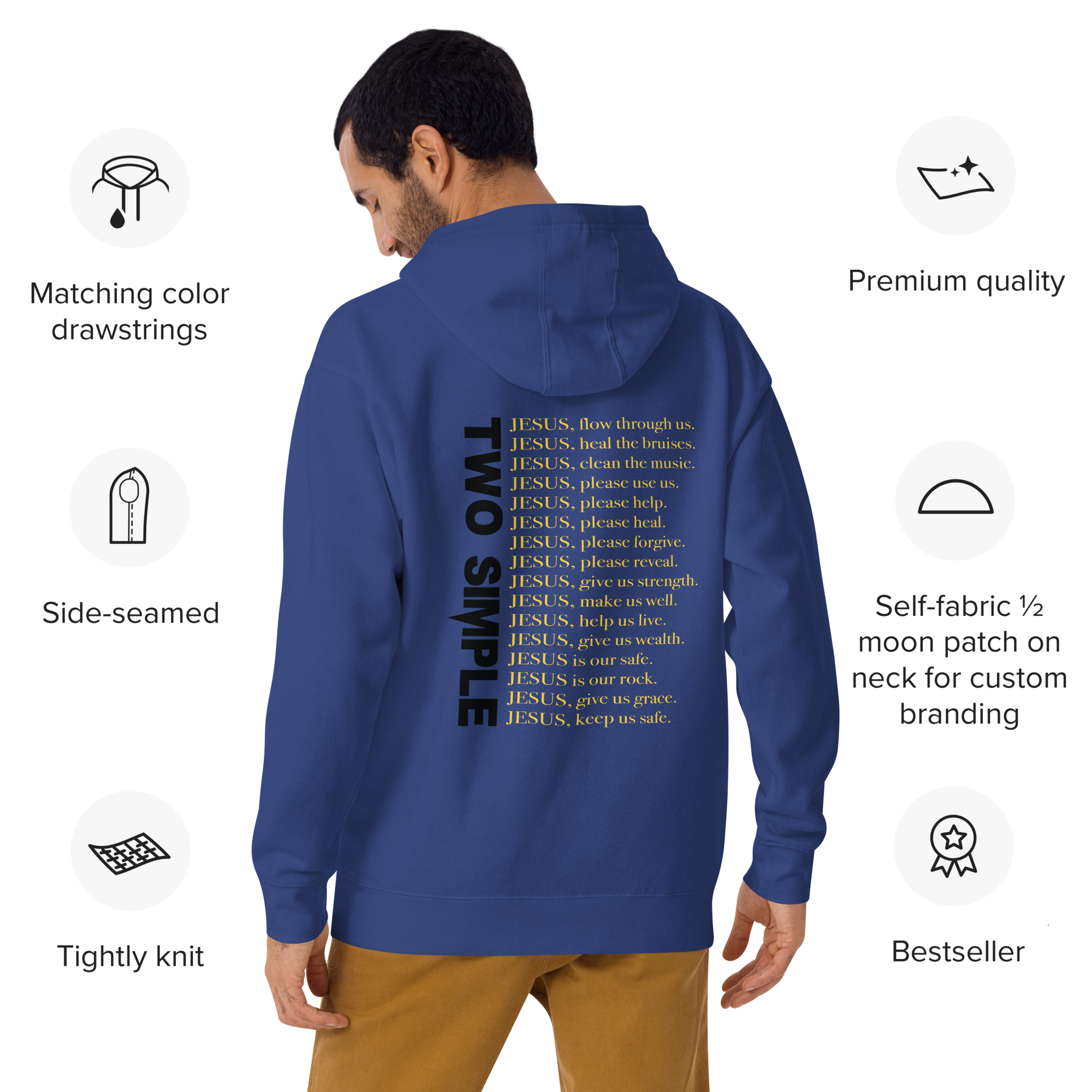 JESUS IS KING ‘Water’ HOODIE image 5