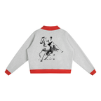 Women’s Mock Neck Crewneck Sweatshirt