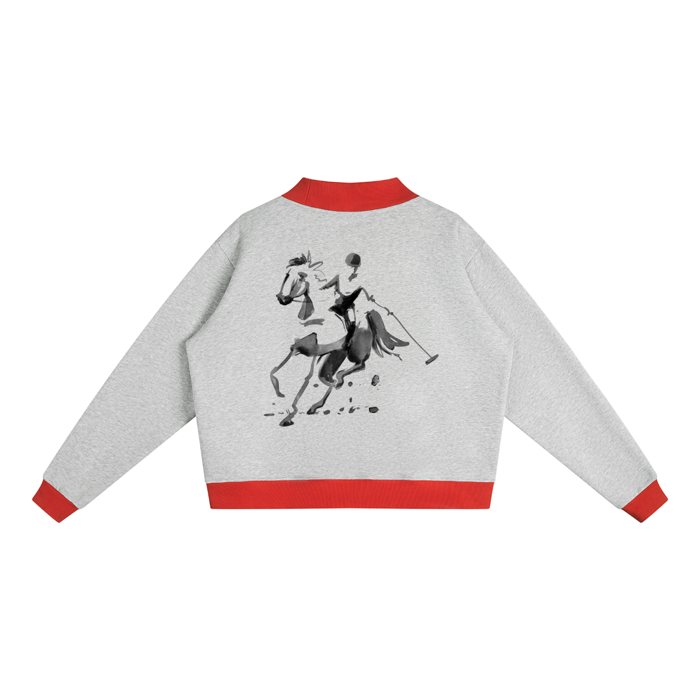 Women’s Mock Neck Crewneck Sweatshirt