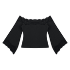 TWO TRIM BLOUSE