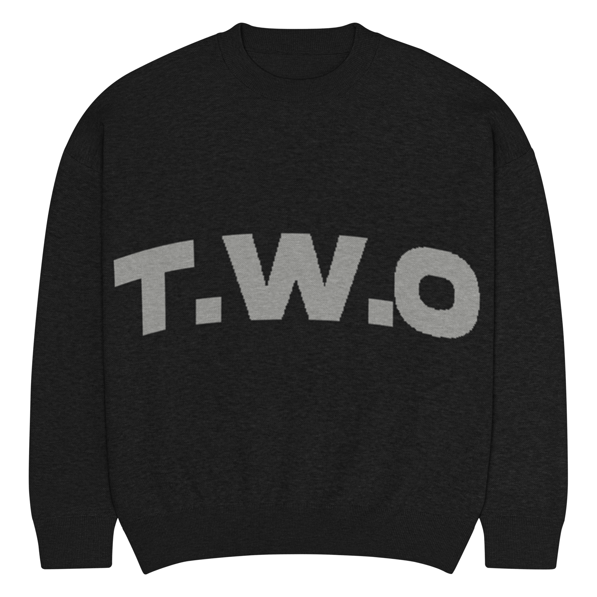 T.W.O KNITTED SWEATER 'OBSIDIAN' image 0