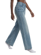 Women's Vintage Wash Flared Leg Jeans image 5