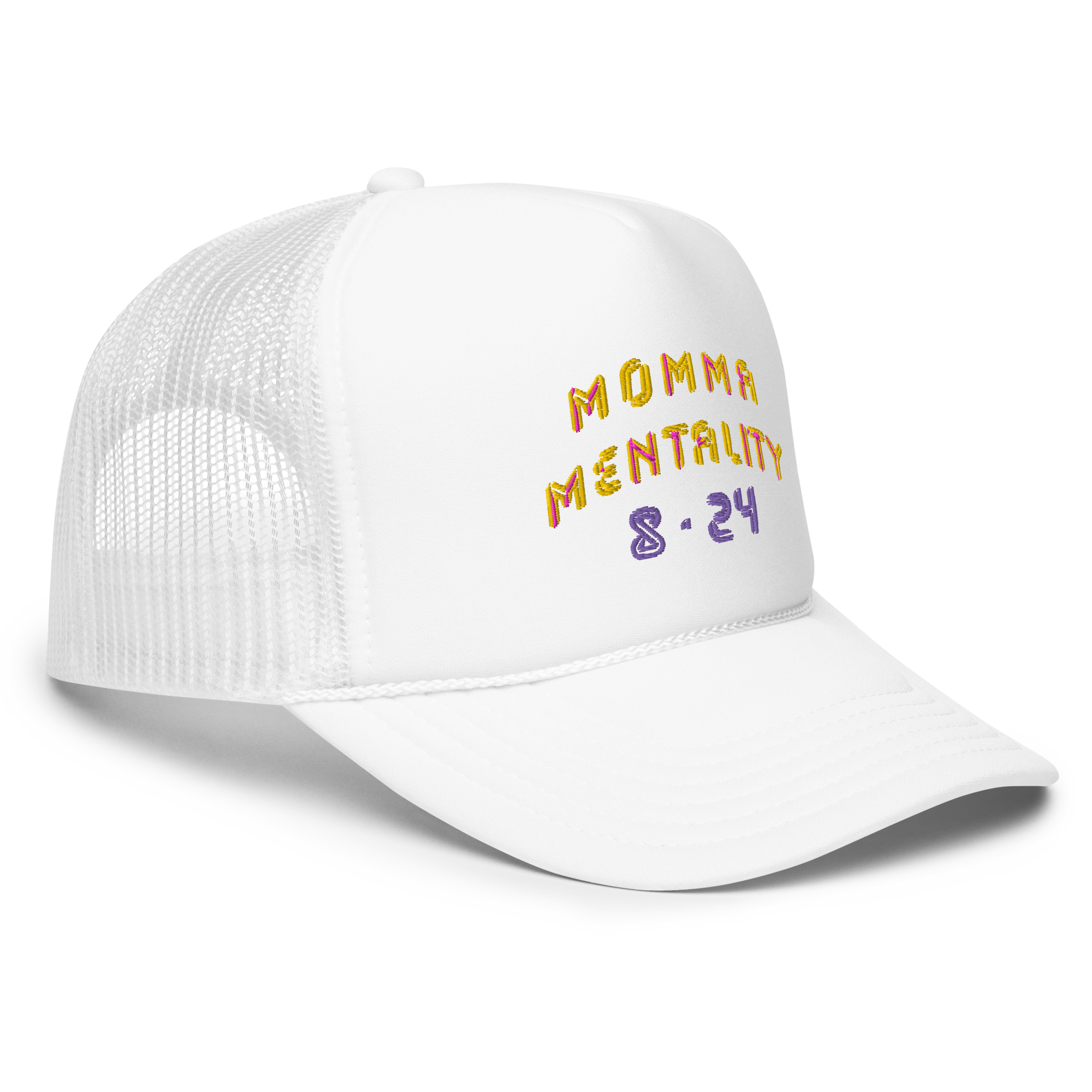 MOMMA MENTALITY TRUCKER HAT image 7