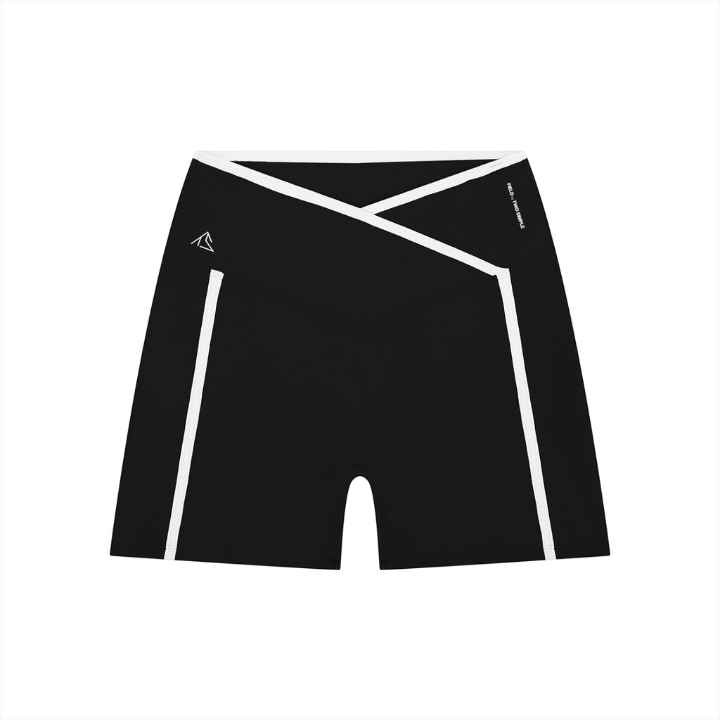 TWO TONE HISERISE SHORTS by FIELD