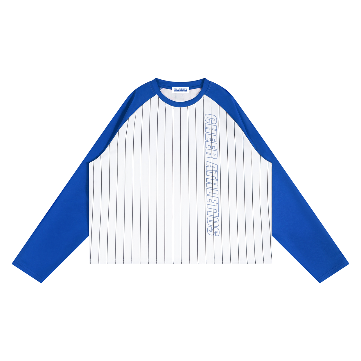 Unisex Striped Raglan Long Sleeve T-Shirt
