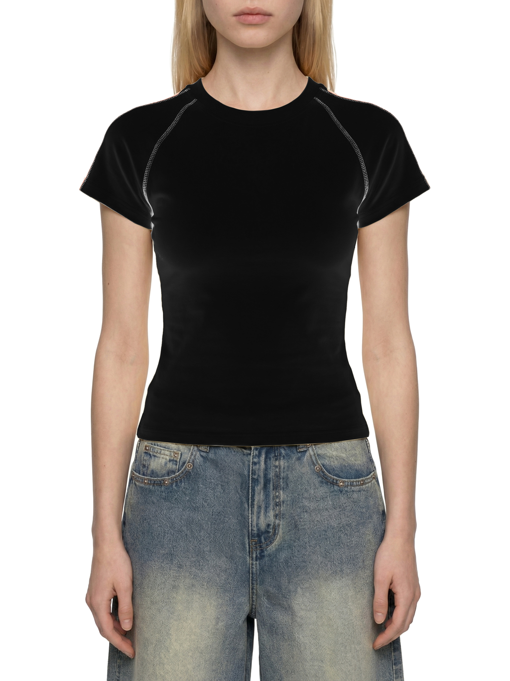 OLTL - SKETCHY FEELINGS TEE 'WOMENS' image 2