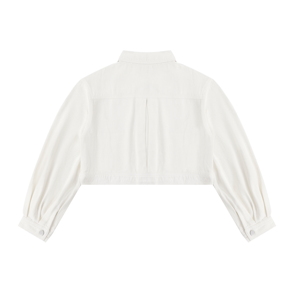 DENIM CROP JACKET by FIELD