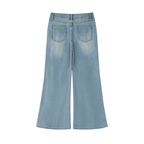 Women's Vintage Wash Flared Leg Jeans image 1