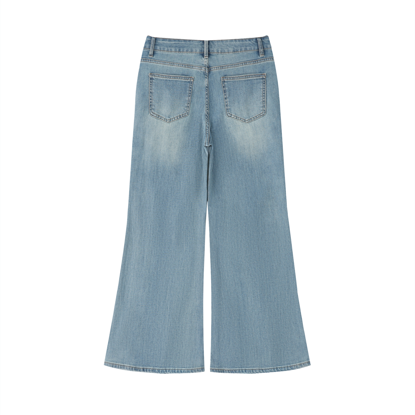 Women's Vintage Wash Flared Leg Jeans image 1
