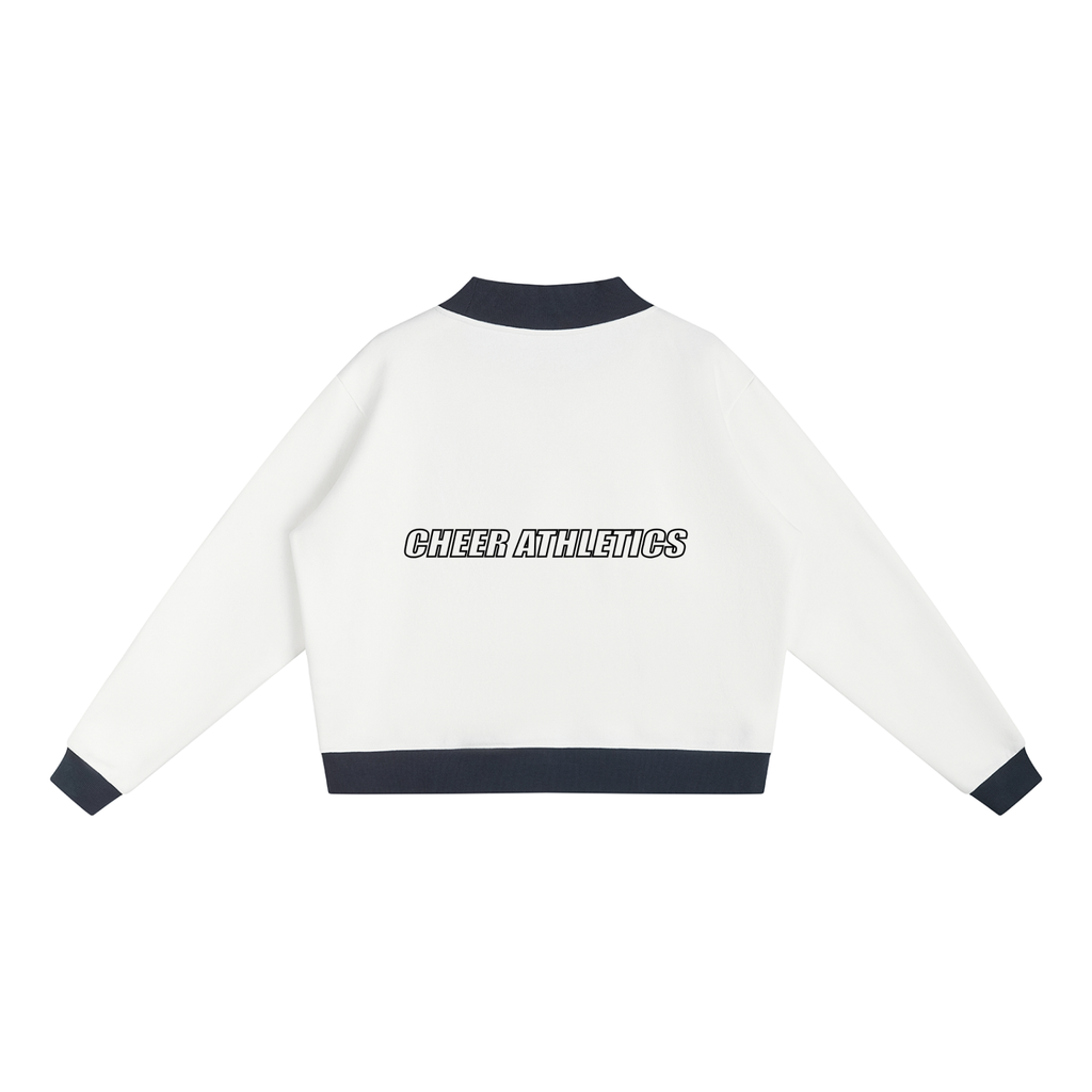 Women’s Mock Neck Crewneck Sweatshirt