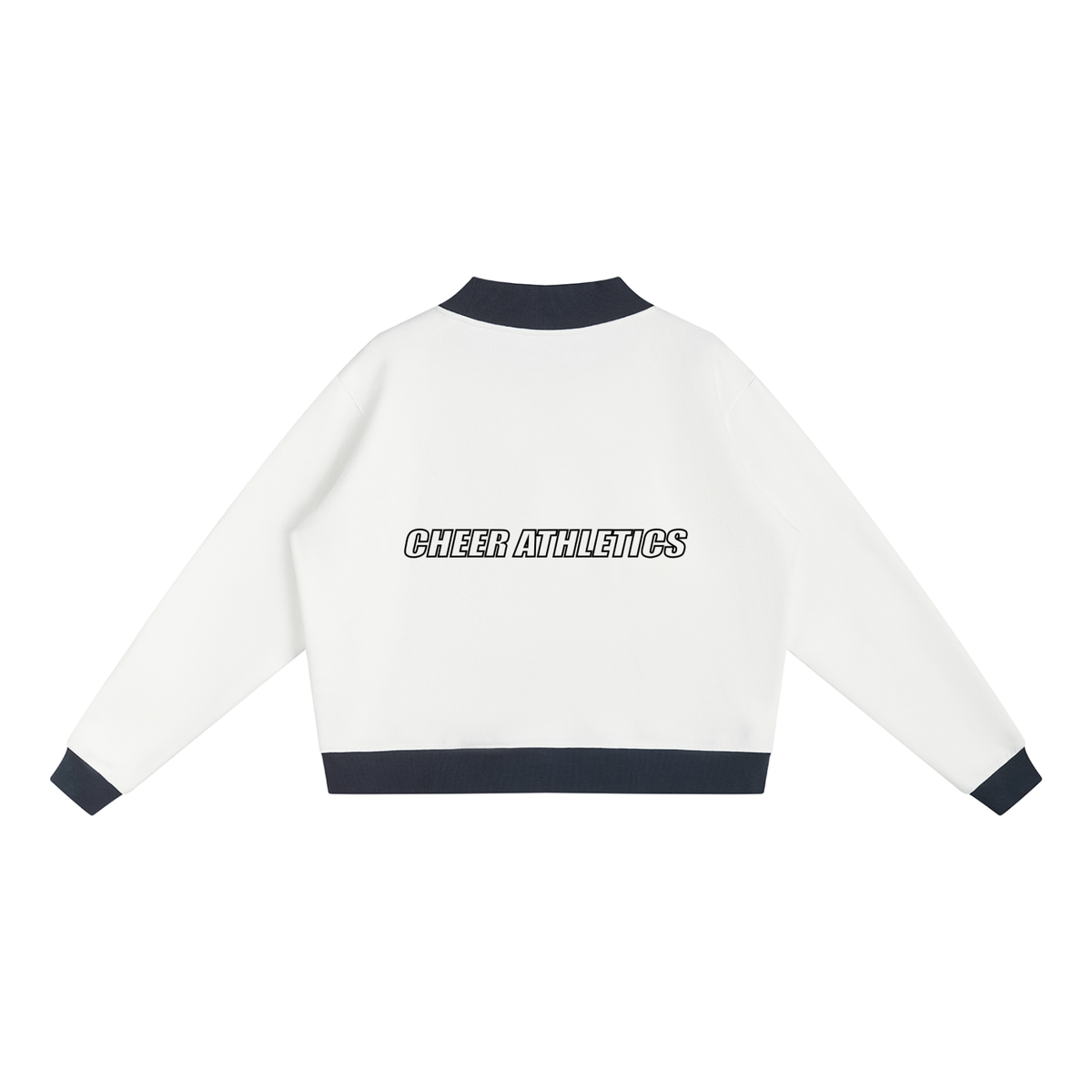 Women’s Mock Neck Crewneck Sweatshirt