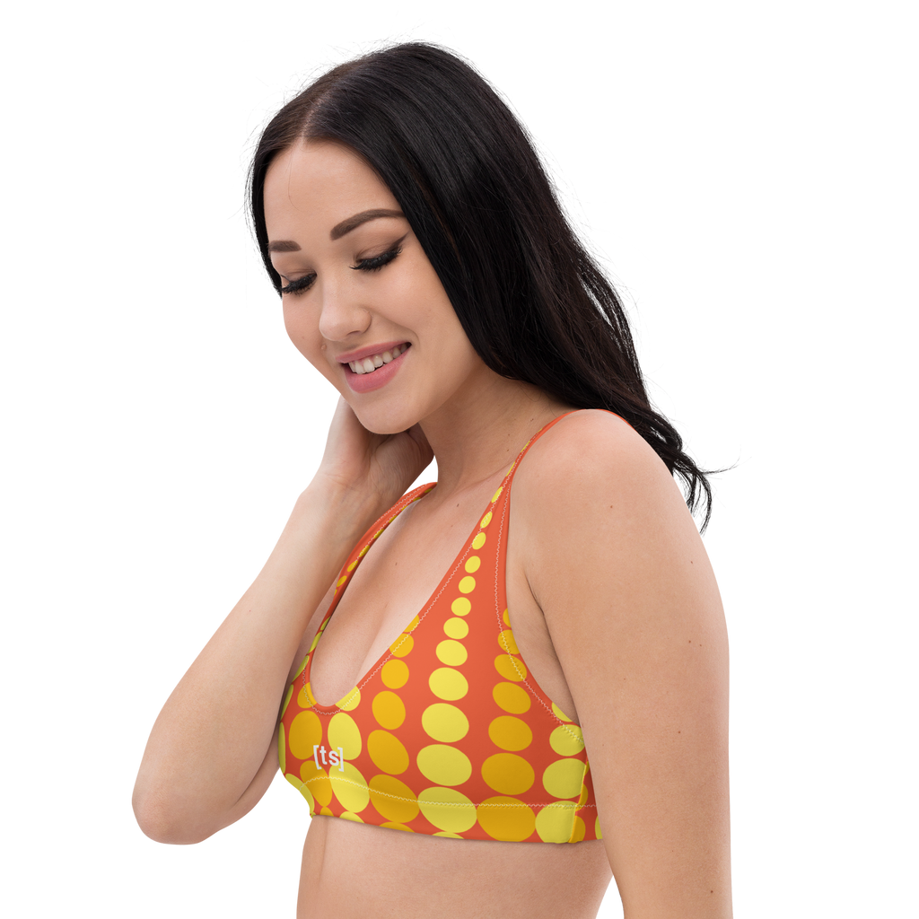 SUNNY SPOT HIGH-WAITED BIKINI (TOP) image 7