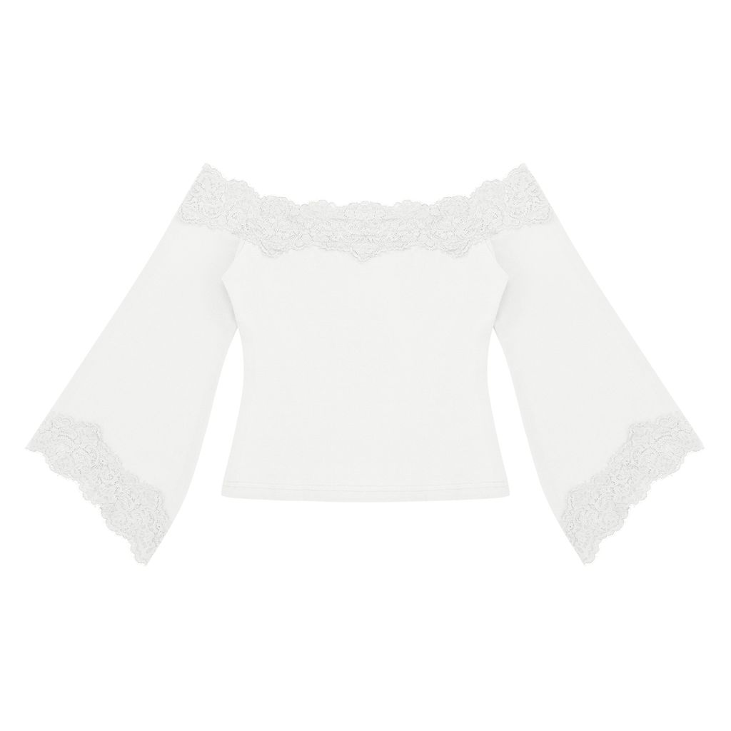 TWO TRIM BLOUSE