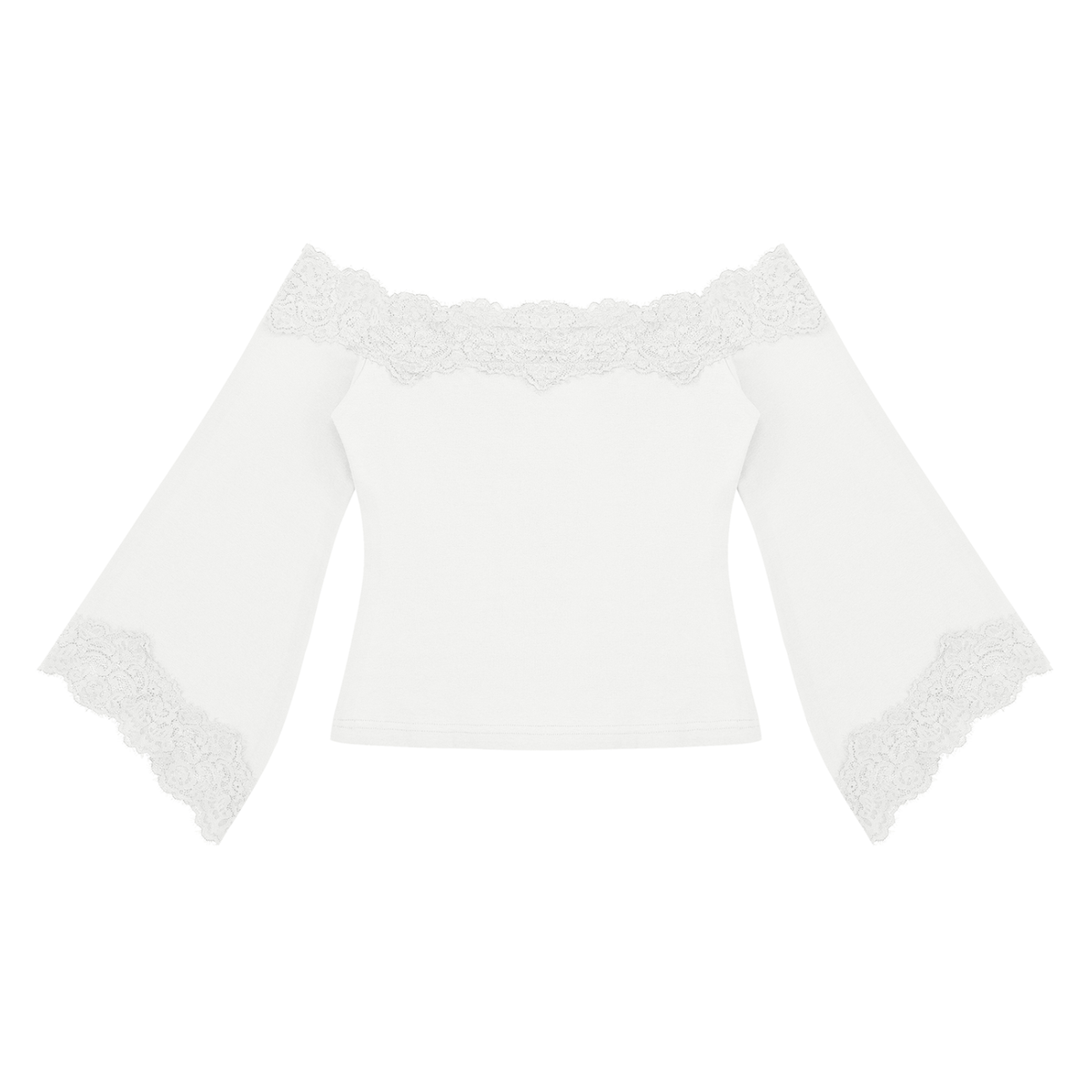 TWO TRIM BLOUSE