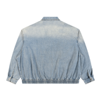 Vintage Wash Full-Zip Raw Denim Jacket by FIELD