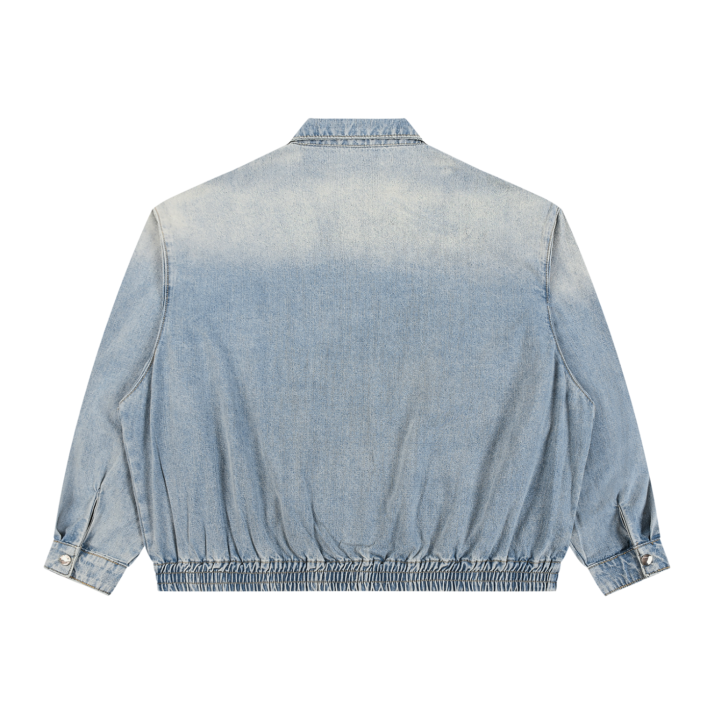 Vintage Wash Full-Zip Raw Denim Jacket by FIELD