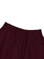 AWARENESS COTTON PANTS 'OX BLOOD' image 2