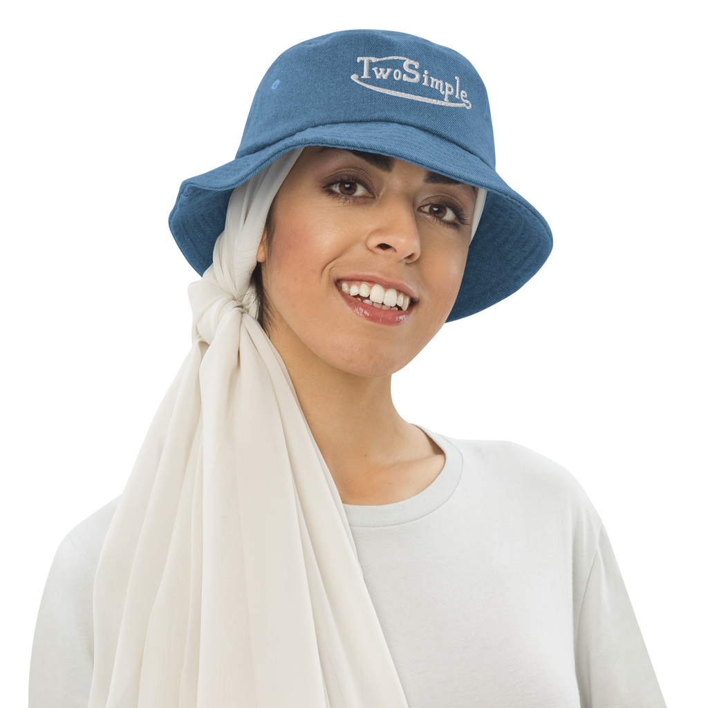 VON-DUTCH DENIM BUCKET HAT image 2