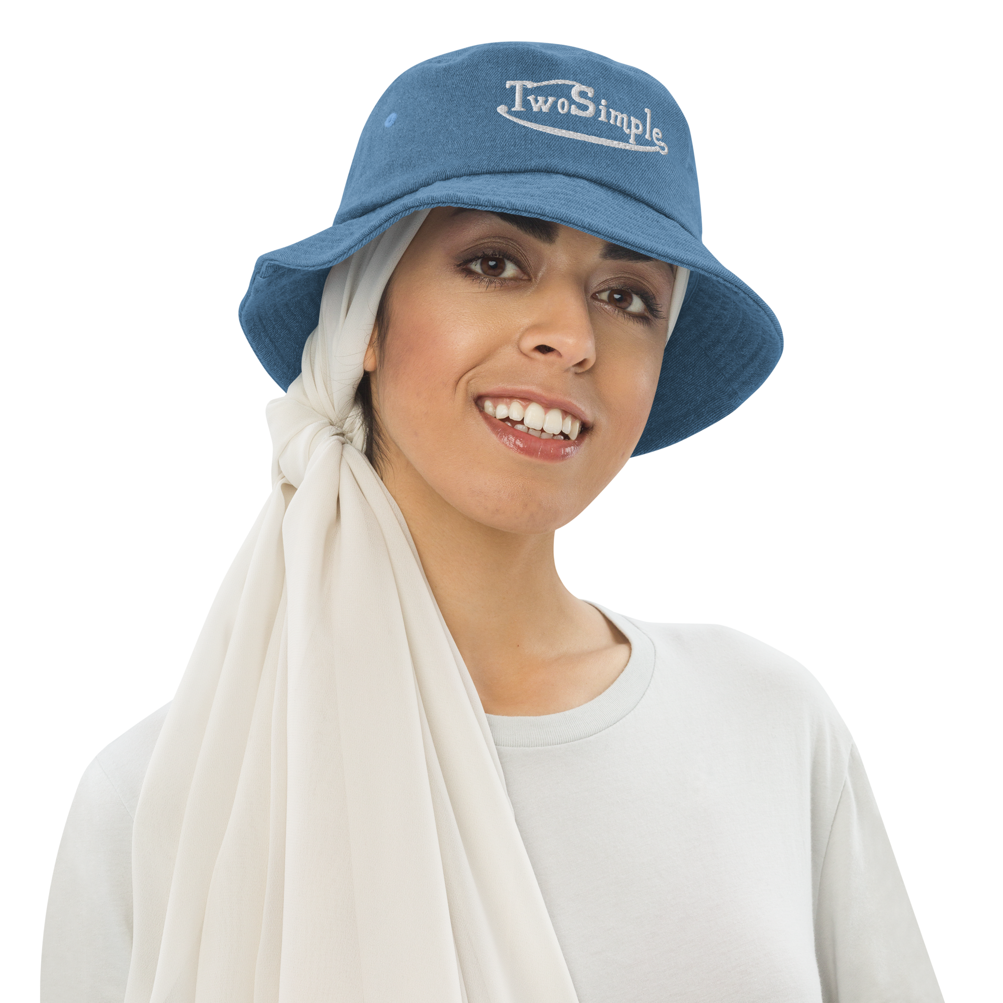 VON-DUTCH DENIM BUCKET HAT image 2