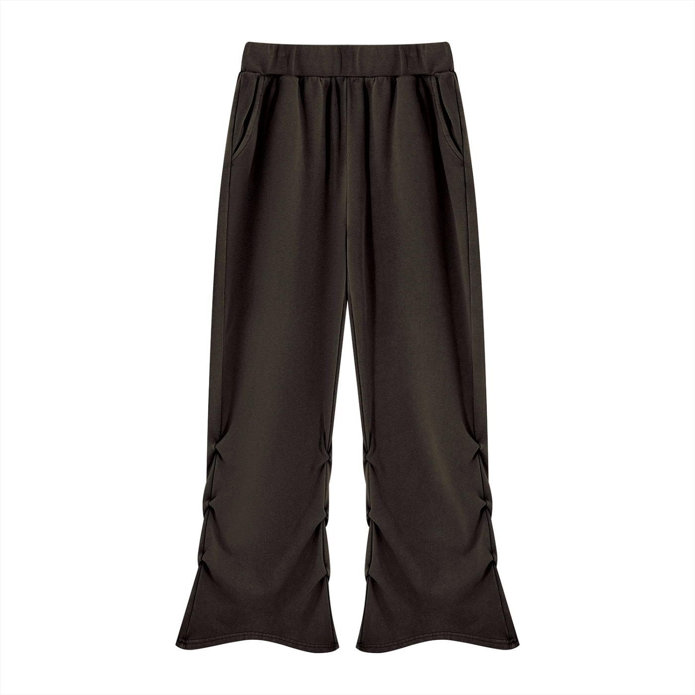 Women’s Vintage Wash Ruched Sweatpants