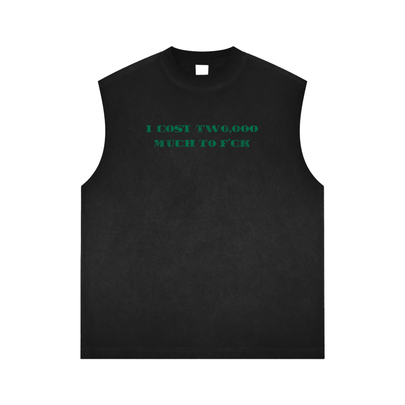 Reverse Washed Tank Top