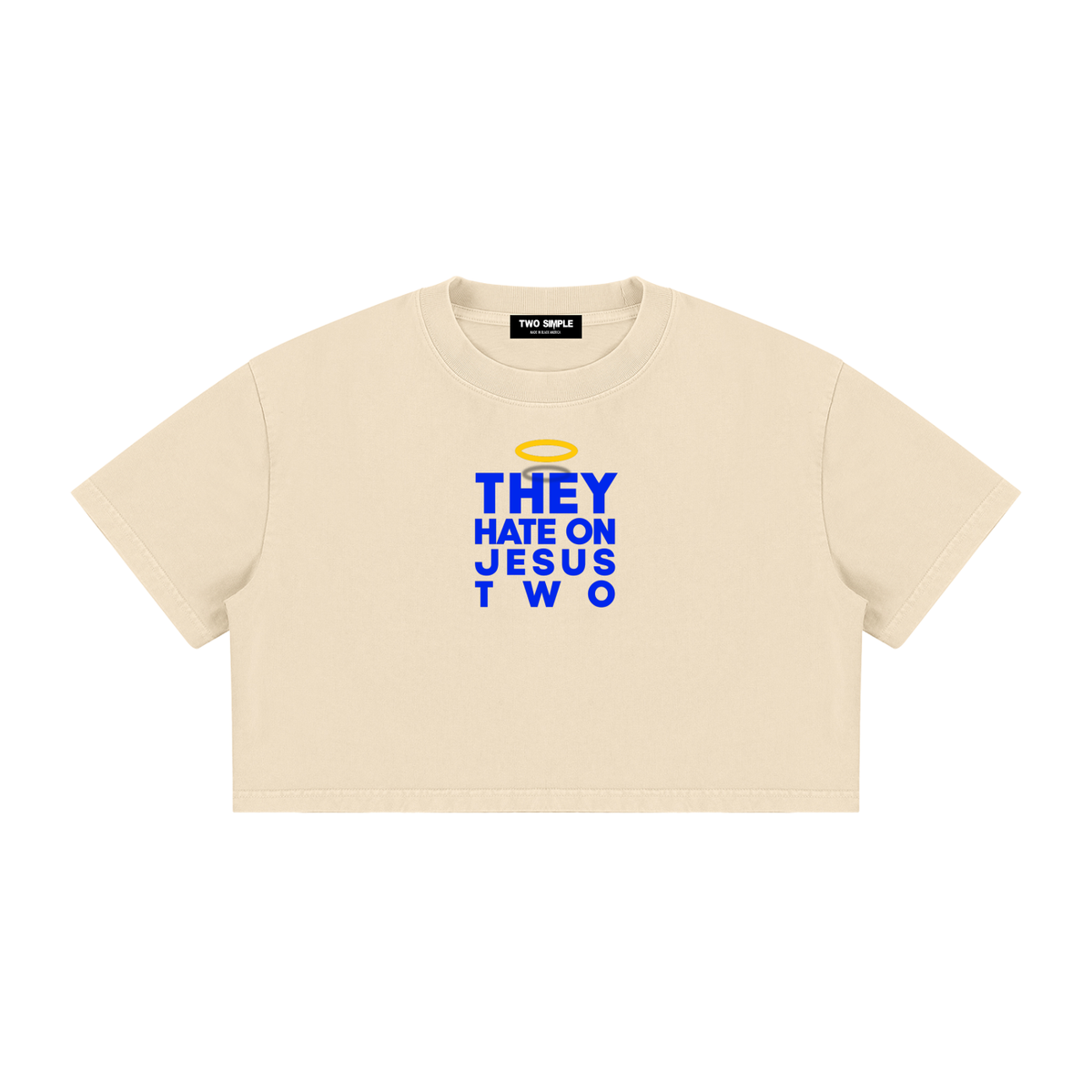 JESUS HATE CROP TEE