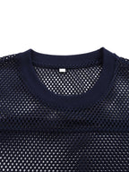 See-through Boxy Net T-Shirt