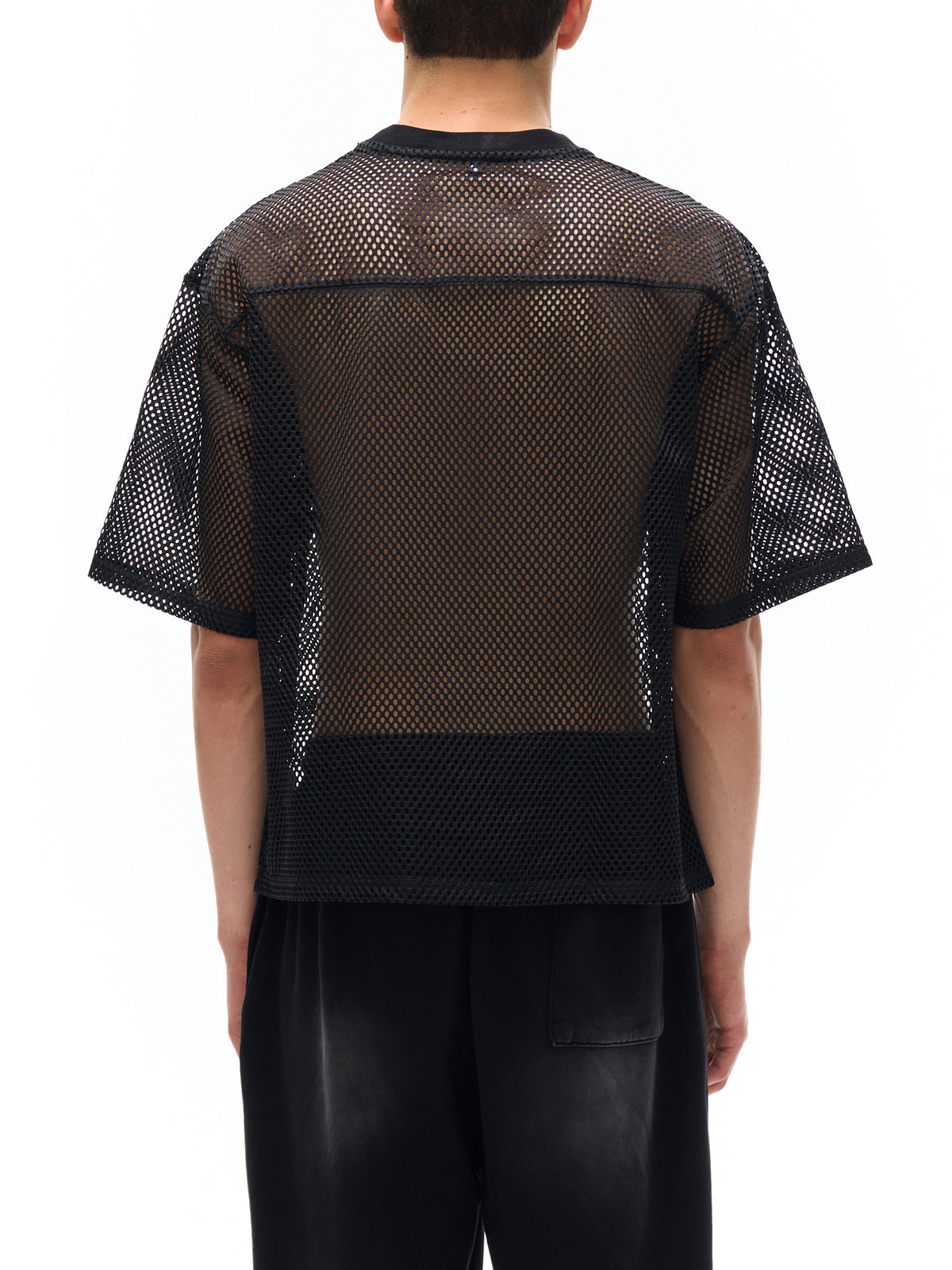 See-through Boxy Net T-Shirt