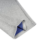 Plaid Waistband Barrel Sweatpants